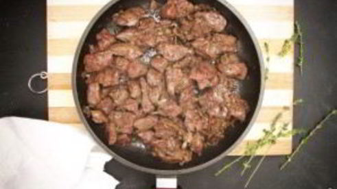 паштет печеночный со сливочным маслом