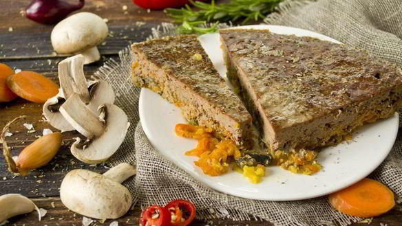 Рецепт Паштет запеченный из говяжьей печени