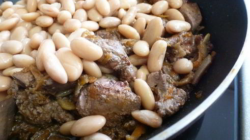 печеночный паштет с фасолью