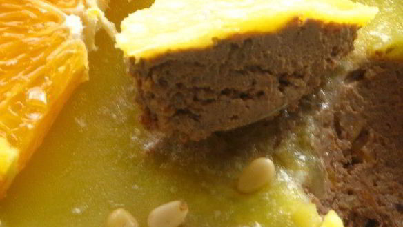 Рецепт Печеночный паштет с тыквой и апельсиновым соком