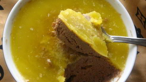 печеночный паштет с тыквой и апельсиновым соком