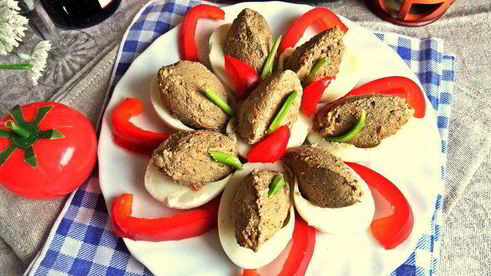 печеночный паштет яичный