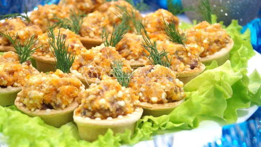 Рецепт рыбный паштет в тарталетках