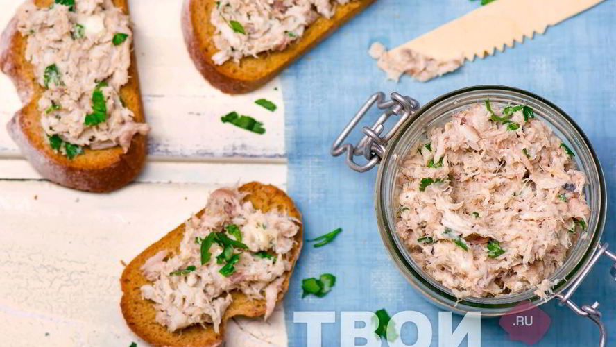 Рецепт рыбный паштет