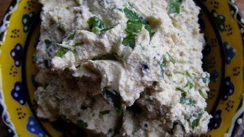 творожный паштет с восточными специями