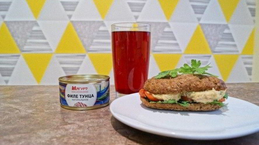 Рецепт закусочный паштет из тунца и нута