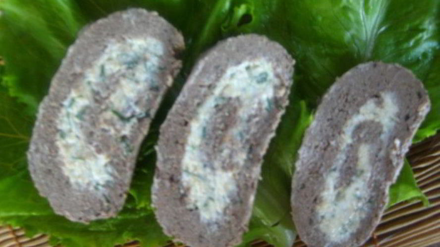 Рецепт печеночный рулет