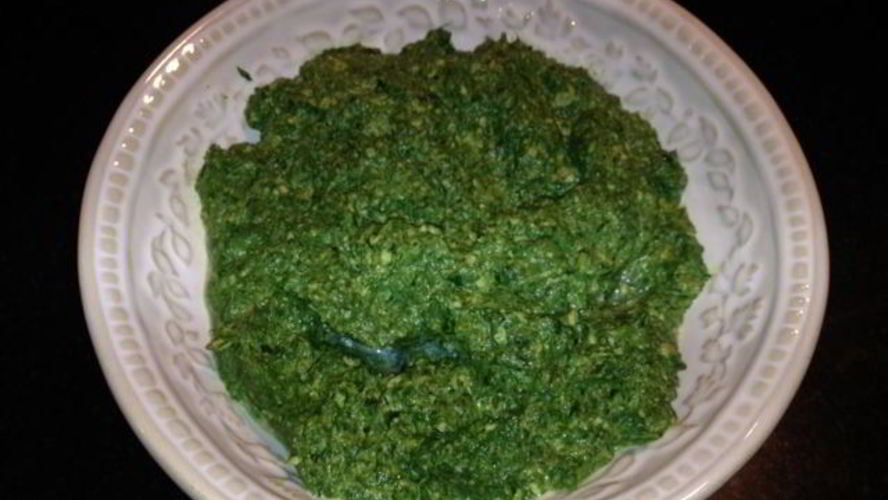 Рецепт пхали из шпината