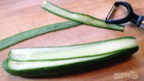 праздничная закуска из авокадо и огурца