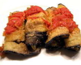 Баклажанные роллы