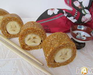 Банановые роллы