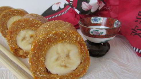 банановые роллы