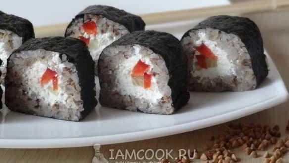 Рецепт Гречневые роллы