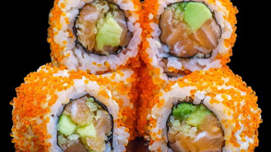 Рецепт хрустящий ролл с лососем