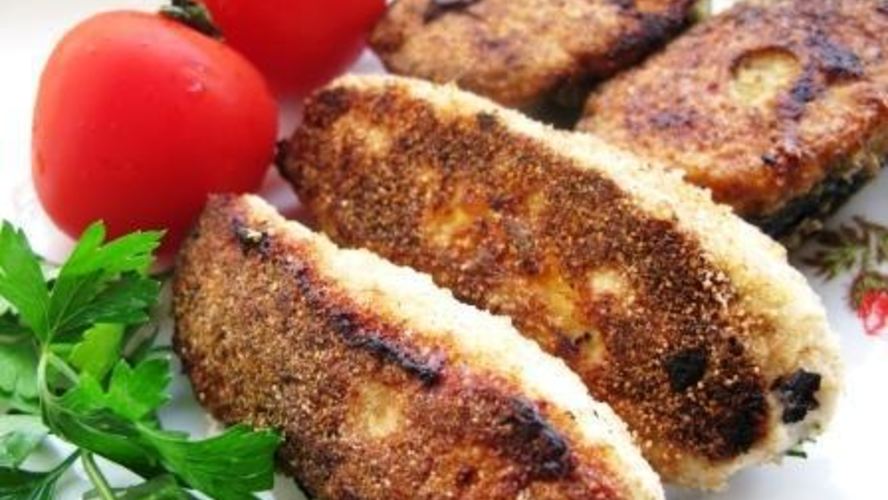 Рецепт куриные котлетки-роллы