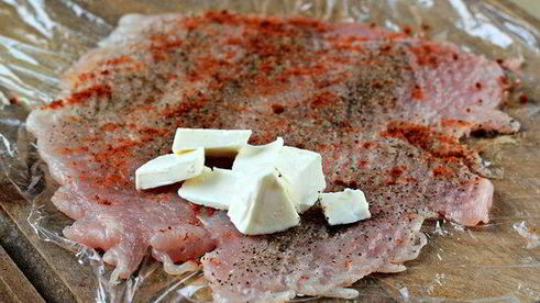 куриные роллы фаршированные брокколи и сыром