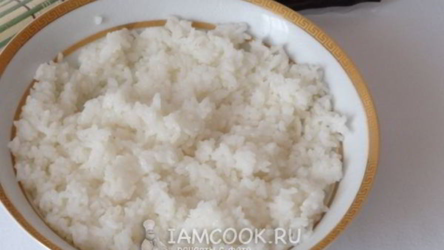 Рецепт рис для роллов