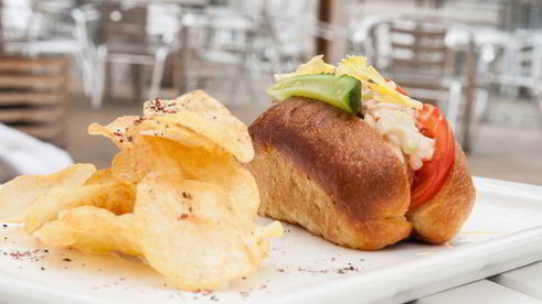 ролл краб сэндвич