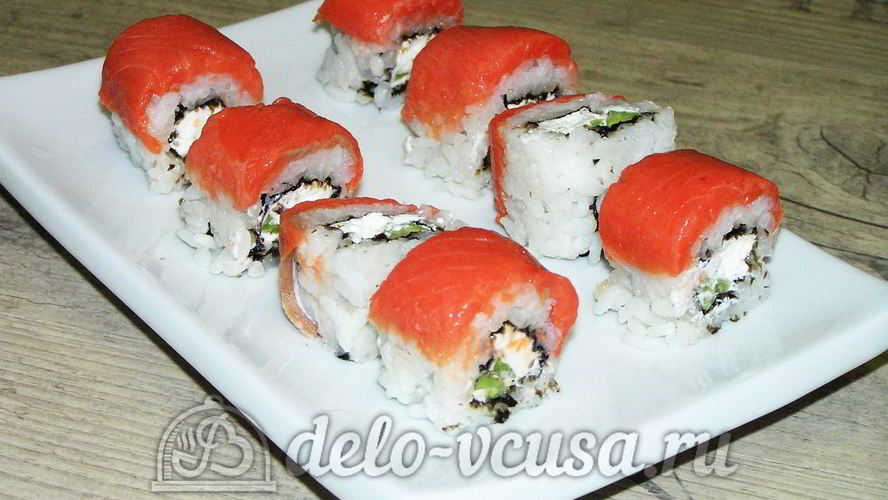 Рецепт роллы филадельфия