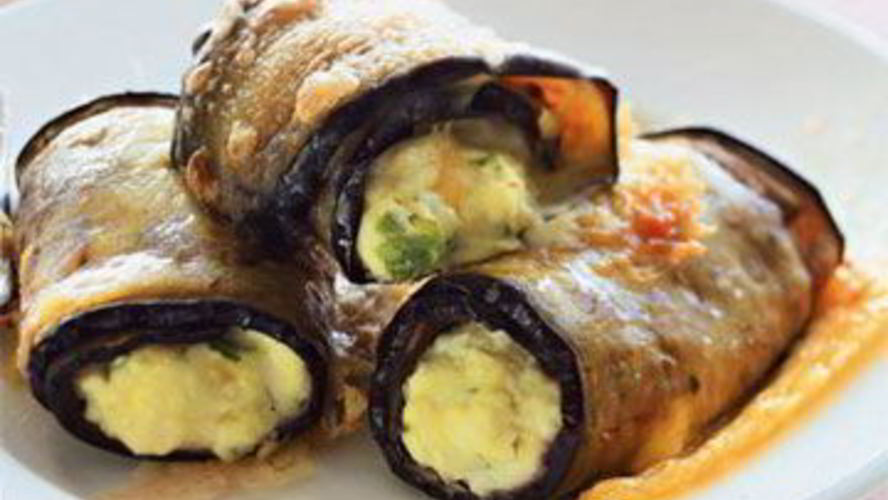 Рецепт роллы из баклажанов