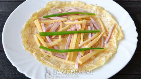 роллы из блинчиков с разной начинкой