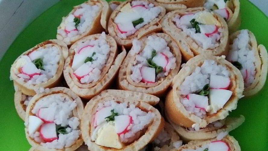 Рецепт роллы из блинов