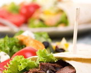 Роллы из говядины и сыра