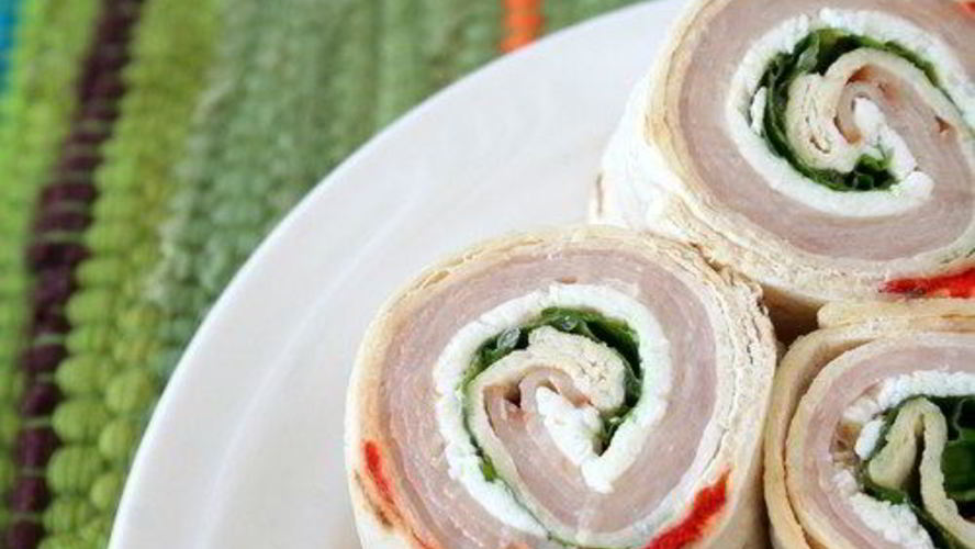 Рецепт роллы из индейки и цукини