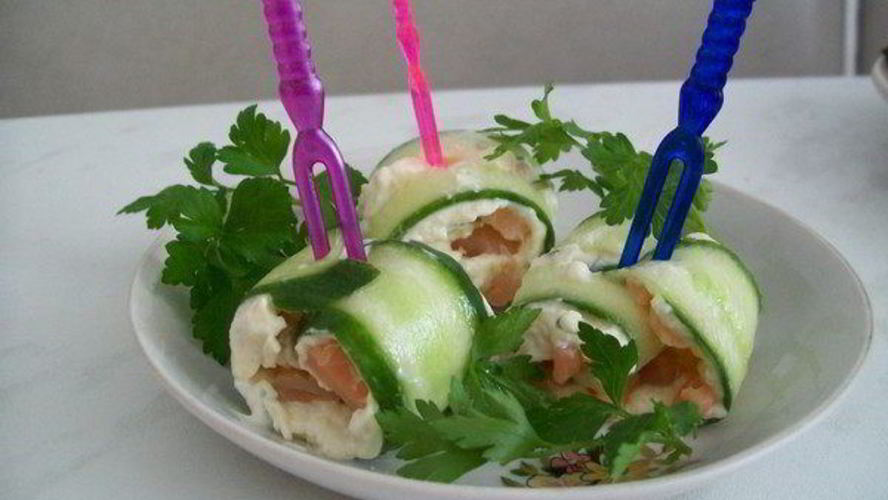 Рецепт роллы из огурцов