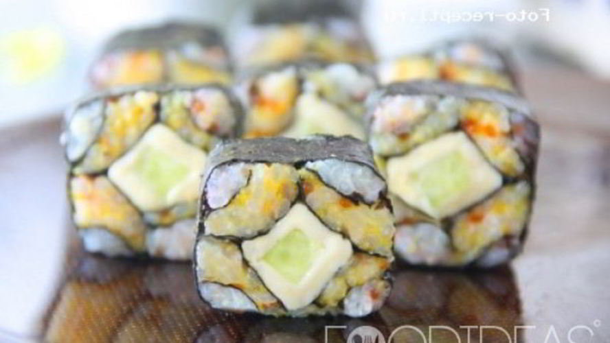 Рецепт роллы мозаика