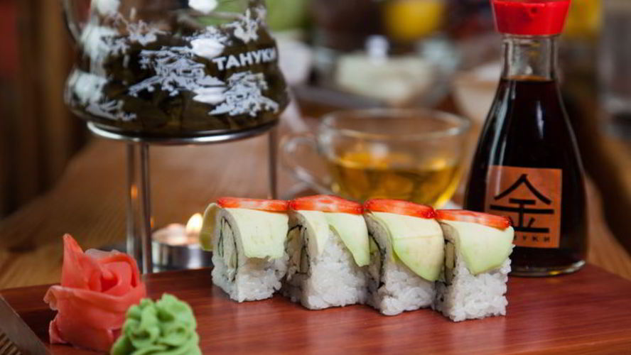 Рецепт роллы радуга