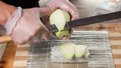 роллы радуга