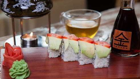 роллы радуга