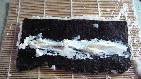 роллы с креветками