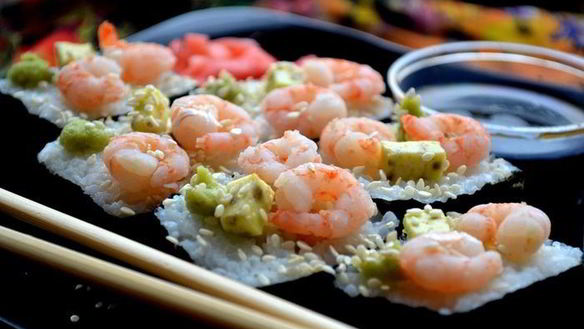 Рецепт Роллы с креветкой