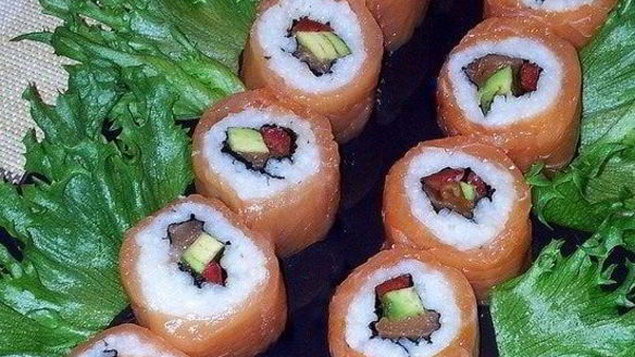 Рецепт Роллы с лососем