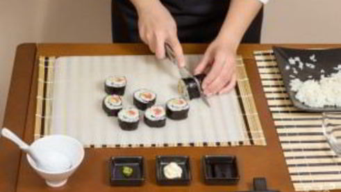 роллы с рыбой