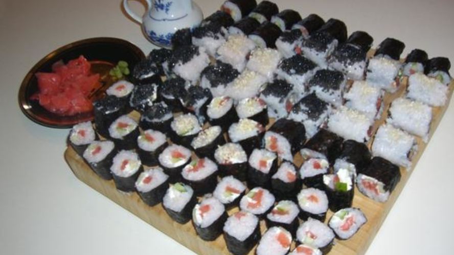 Рецепт роллы с семгой