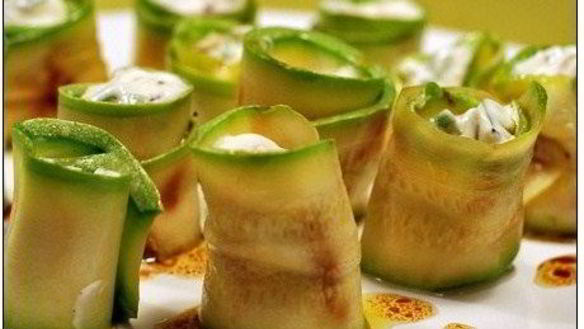 Рецепт Роллы с цукини и рикоттой