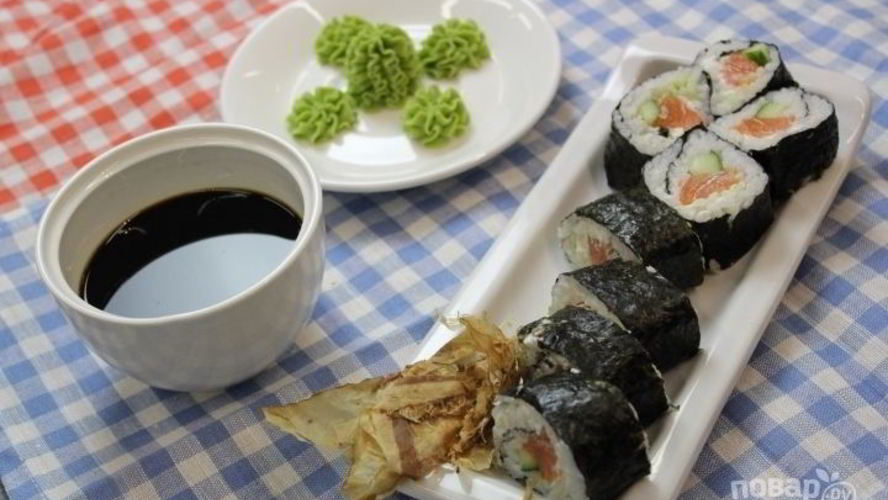 Рецепт роллы своими руками