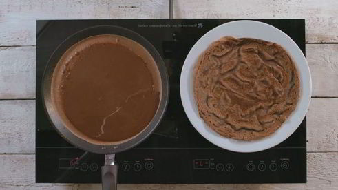 сладкие блинные роллы