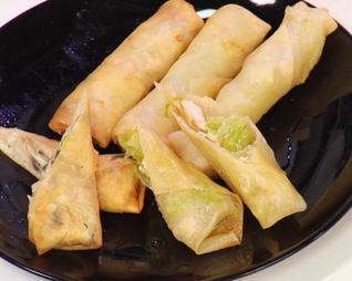 Спринг-роллы с грибами