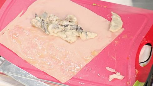 спринг-роллы с грибами