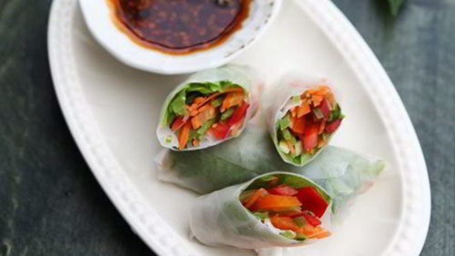 Рецепт спринг-роллы с овощами