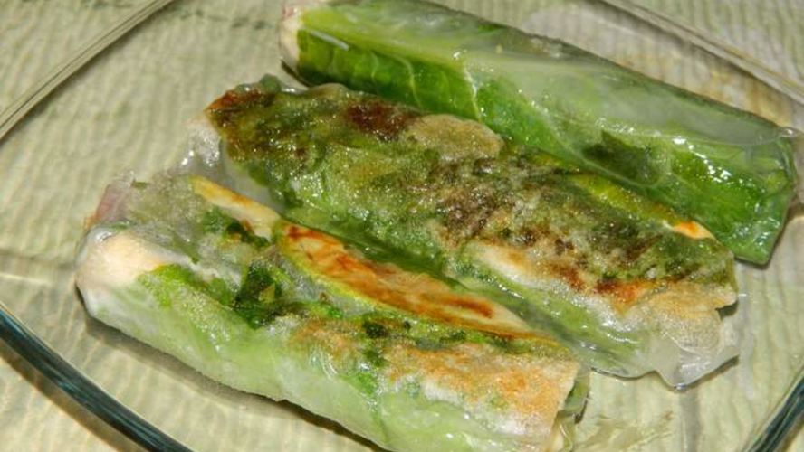 Рецепт спринг-роллы с семгой