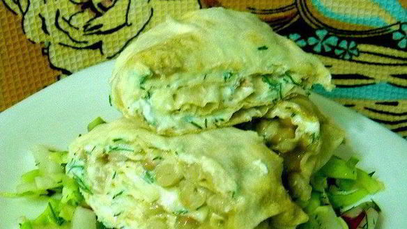 Рецепт Витаминный сытный ролл