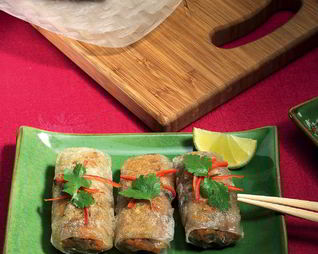 Вьетнамские роллы с мясом ягненка