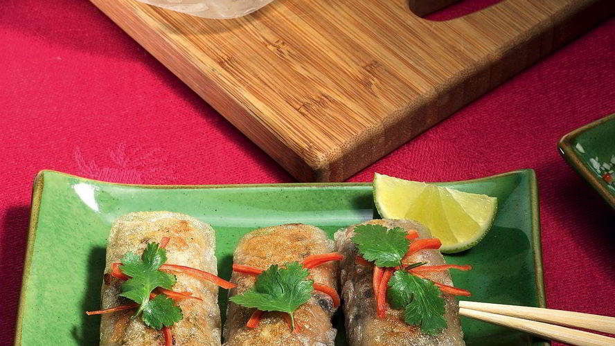 Рецепт вьетнамские роллы с мясом ягненка