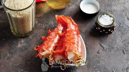 запеченные роллы с креветками