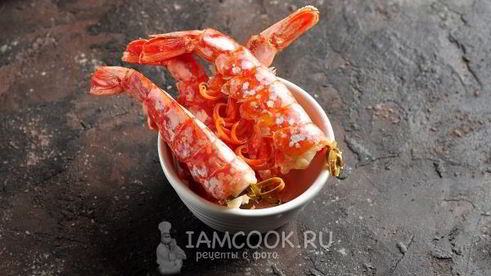 запеченные роллы с креветками